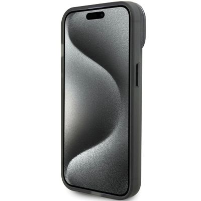 5. Ferrari FEHMP15SUSCAK iPhone 15 6,1" schwarz/schwarz Hardcase Ring Stand 2023 Collection MagSafe