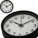 6. PP Wanduhr 20 cm Schwarz
