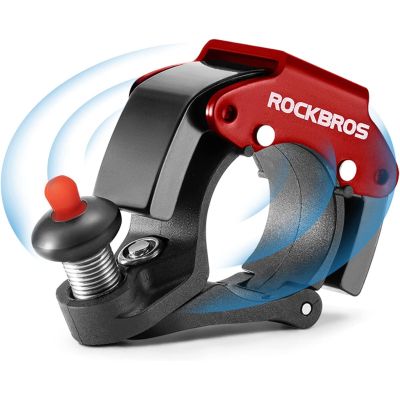 Rockbros Aluminium-Mechanikglocke rot