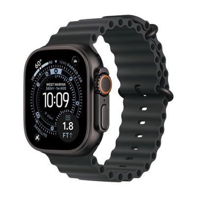 3. Apple Watch Ultra 3 (2025) 5G 49mm Titangehäuse mit Ocean-Armband