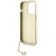 7. Guess GUHCP15LGF4GGR iPhone 15 Pro 6,1" grau/graues Hardcase 4G Charms Collection