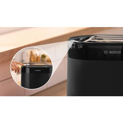 8. Bosch TAT2M123 2-Tassen-Toaster 950W Schwarz