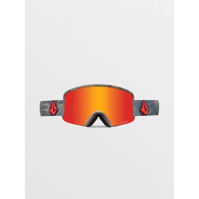 3. Volcom GARDEN CAMO/RED CHROME Snowboardbrille (VG0122103)