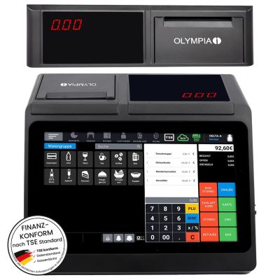 Olympia T110 Kasse mit Direktthermoanzeige, 100.000+ LED-Anzeige
