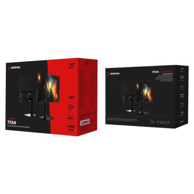6. RAMPAGE TITAN Gaming-Monitor 25″ FHD 400 Hz Fast IPS 0,5 ms HDR