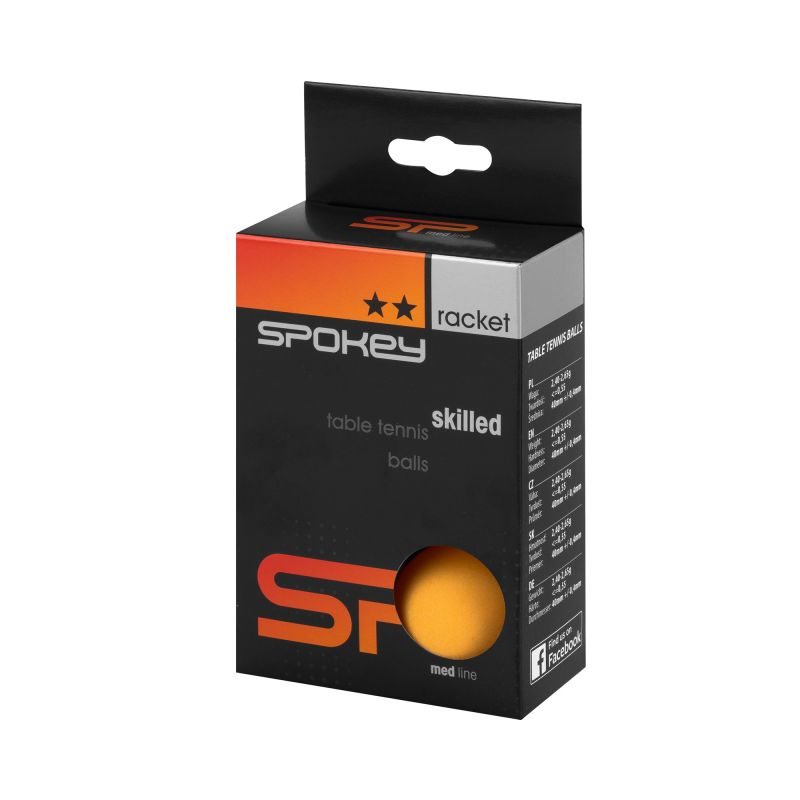 2. Spokey Skilled Tischtennisbälle** 6 Stück 81875