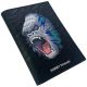 5. Nimmy Raptor Gorilla Reisepass-/Brieftaschenhülle, Schwarz