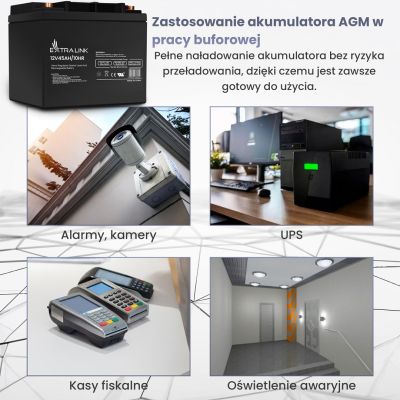20. EXTRALINK BATTERIE BATTERIEAKKUMAT AGM 12V 45