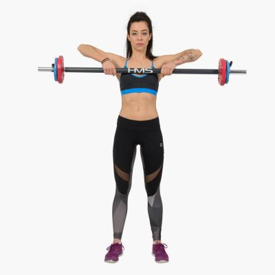 95. SBP20 Langhantel, 20KG HMS Body Pump Bar, 17-57-010