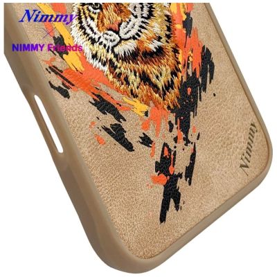 12. Nimmy Tiger MagSafe Hülle für iPhone 16 – braun