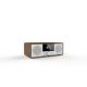 4. Denver MIR-270DW Stereoanlage mit Internetradio, dunkles Holz