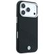 4. BMW Logo mit schrägen Prägebuchstaben, MagSafe-Hülle für iPhone 18 Pro Max / 17 Pro Max – Schwarz