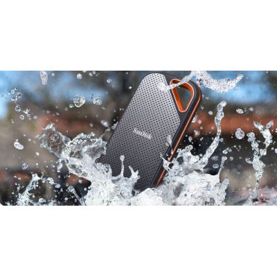 12. SanDisk Extreme PRO Tragbare externe SSD (1 TB; USB 3.2; 2000 MB/s; SDSSDE81-1T00-G25)