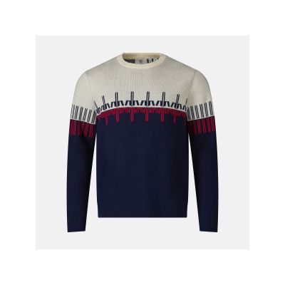 ROSSIGNOL MUSTER-CN-PULLOVER marineblau
