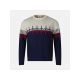ROSSIGNOL MUSTER-CN-PULLOVER marineblau