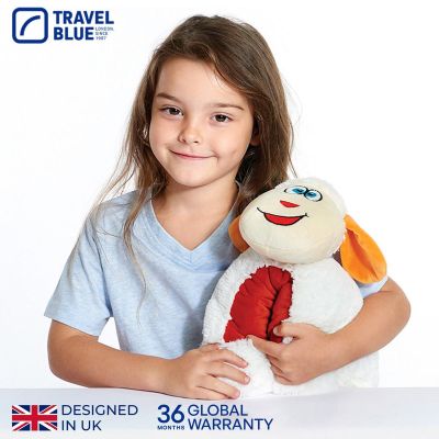 6. TRAVEL BLUE Kinder-Reisekissen SCHAF SNOWY