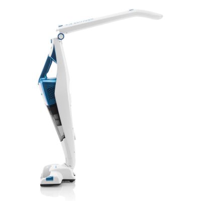 4. Hyundai VC 914 2-in-1 Akku-Staubsauger, beutellos, 0,5 l, weiß/blau