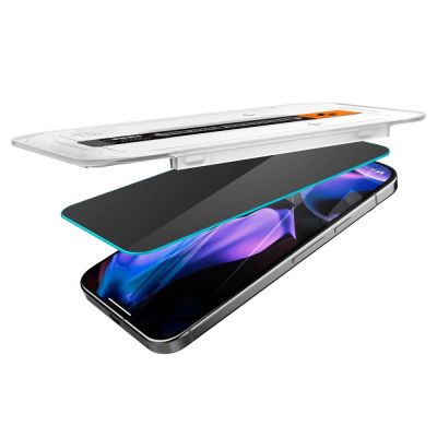 6. Spigen Glas.TR "Ez Fit" Privacy HD 2er-Pack Sichtschutzglas für Google Pixel 9 / 9 Pro