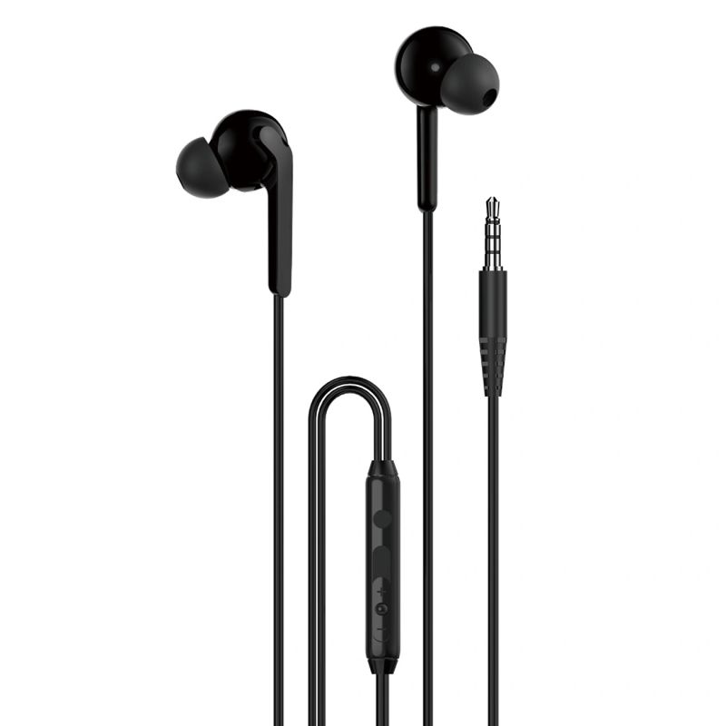 Dudao X3+ In-Ear-Kopfhörer, kabelgebunden, 3,5-mm-Miniklinkenstecker – Schwarz