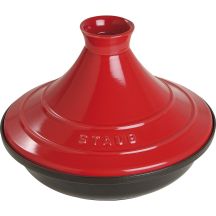 Tajine-Gefäß Staub – 28 cm, 40510-327-0, Rot-Schwarz