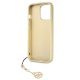 7. Guess GUHCP13LGF4GBR iPhone 13 Pro / 13 6.1 "braun / braunes Hardcase 4G Charms Collection