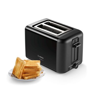 21. Bosch DesignLine TAT3P423 Toaster (Schwarz)