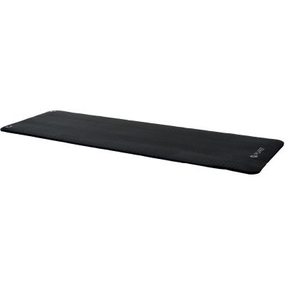 4. NBR SCHWARZE TRAININGSMATTE 180x60x1,5CM MIT LÖCHERN PURE 2 IMPROVE
