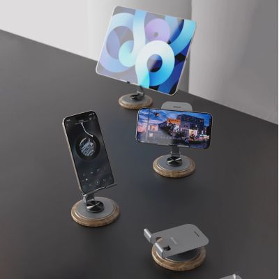 8. Dudao F17M 360° Metall-Telefonständer - grau