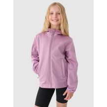 Winddichte Softshelljacke mit NeoDry 5000 Membran für Mädchen 4F Junior 4FJWAW24TSOFF261-54S