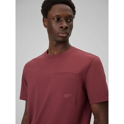 4. Herren-T-Shirt, einfarbig, Größe 4F 4FRSS26TTSHM3637-60S