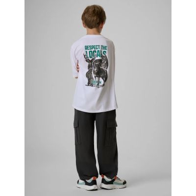 2. Cargo-Jogginghose für Jungen 4F 4FJKAW26TTROM2085-22S
