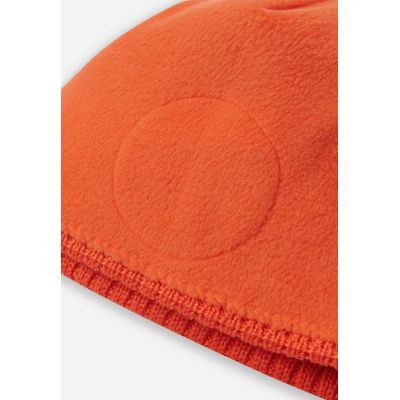 5. Reima Beanie Kalotti Red Orange Junior Kinder-Wintermütze aus zertifizierter oranger Wolle (5300232A-2820)