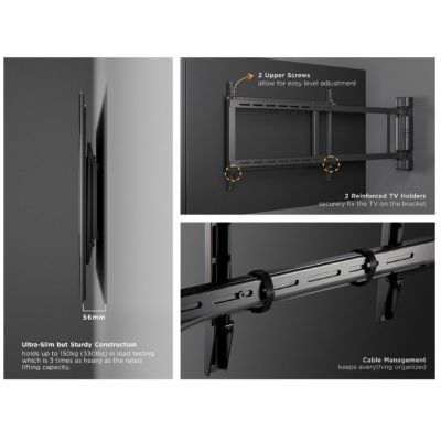 11. Statten Sie sich mit einer 32"-75"-Wandhalterung / 1TFT-Motor aus. 2Joints 50Kg sw lite Retail