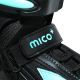 14. Mico Volt Blue Rollschuhe schwarz und blau PW-126B-9