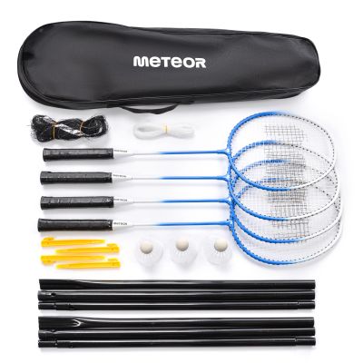 19. Meteor Motion 4 Badminton-Set 20077