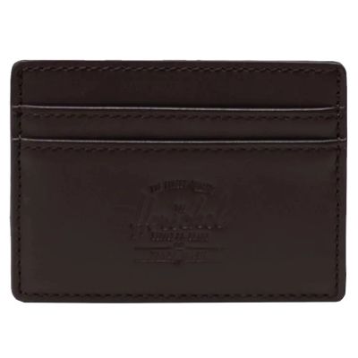 Herschel Charlie RFID-Geldbörse aus Leder, 11146-04123, Braun, Einheitsgröße