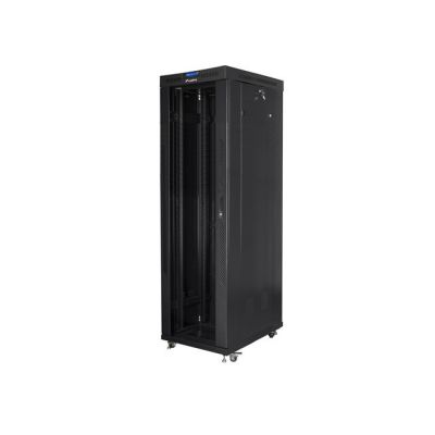 3. Lanberg FF01-6042-12BL 42U freistehendes Rack Schwarz
