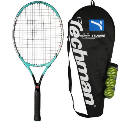 5. Techman 8003 Tennisschläger + 3 T8003 Bälle