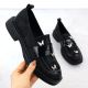 2. Damen-Loafer mit Schmetterlingsmotiv, schwarz, Potocki SZ12650