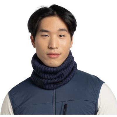 Bandana BUFF KNITTED NECKWARMER NORVAL MIDNIGHT – Einheitsgröße
