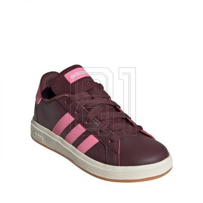 2. Adidas Grand Court 2.0 Lifestyle Tennis Lace-Up Jr JR5111 Schuhe