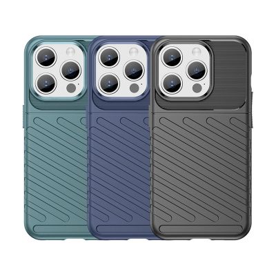 8. Gepanzerte iPhone 15 Pro Thunder Hülle – Schwarz