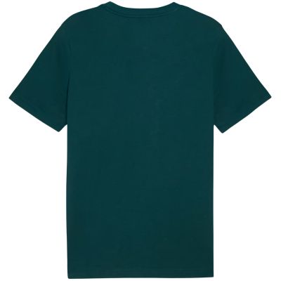 2. Puma Ess 2 Color Small No. 1 Logo Tee Seegrün 684717 75