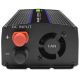 10. QOLTEC Spannungswandler Monolith 1200 MS Welle | 12 V auf 230 V | 600/1200 W | USB