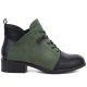 2. Damen-Wildlederstiefel, gefüttert, grün, M.Daszyński MR2458