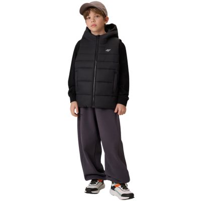 7. Jungenweste 4F M313 Tiefschwarz 4FJWSS26TVJAM313 20S