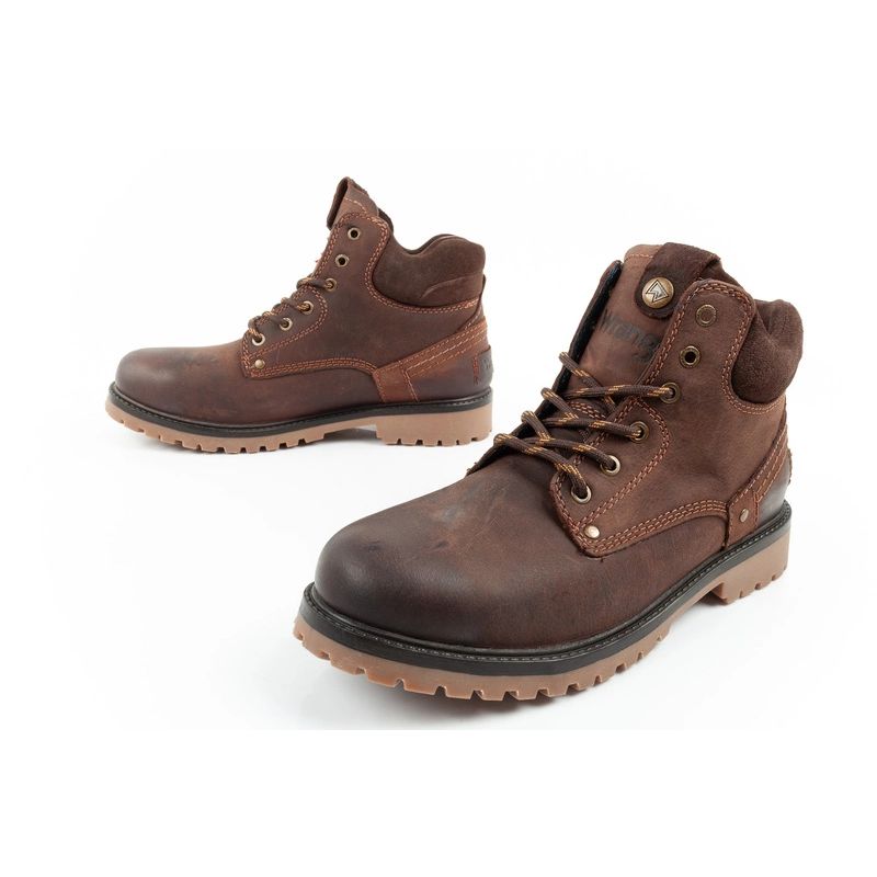 8. Wrangler Yuma Herrenstiefel Chelsea Boots Elegantes Leder Dunkelbraun