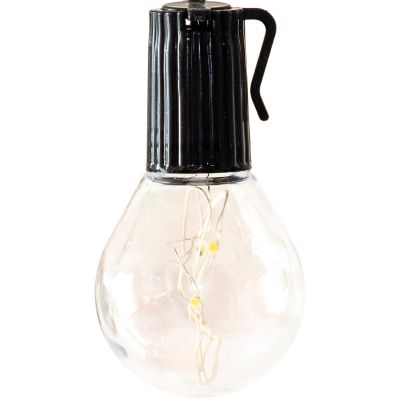 16. Lichterkette für den Außenbereich, 20 Glühbirnen, 100 LEDs, 5,8 m, 230 V
