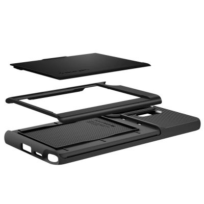 4. Spigen Slim Armor CS Hülle für Samsung Galaxy S26 Ultra - Schwarz
