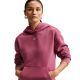 3. Nike Studio Fleece Damen-Sweatshirt, mittelschwer, Pink IM8100 654